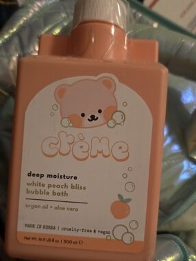 Creme Shop White Peach Bliss Bubble Bath